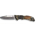 Buck  Bantam  BLW Mossy Oak Camouflage Green Lockback Pocket Knife